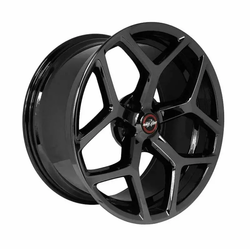 Race Star 93 Truck Star 17X7 6X5.50Bc 4.00Bs Direct Drill Gloss Black Wheel 1