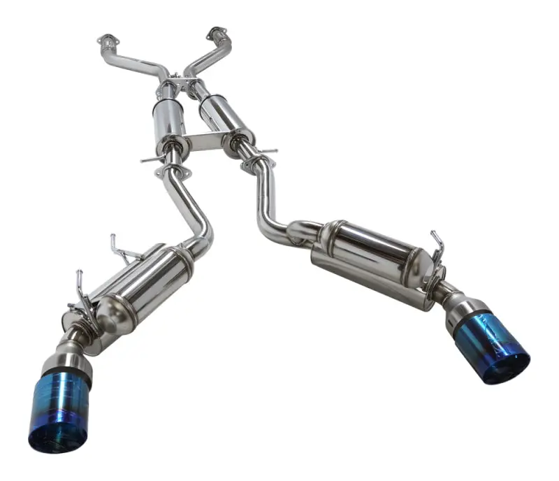 Hks 09+ 370Z Dual Hi-Power Titanium Tip Catback Exhaust (Requires Removal Of Emissions Canister Shie 2