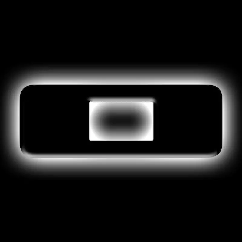 Oracle Lighting Universal Illuminated Led Letter Badges - Matte Blk Surface Finish - O See Warranty 1