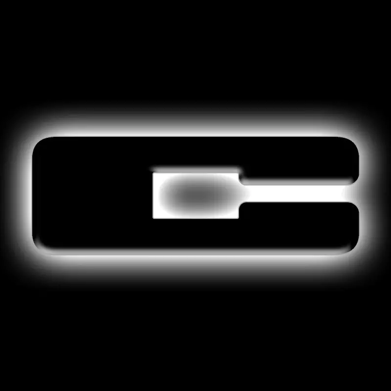 Oracle Lighting Universal Illuminated Led Letter Badges - Matte Blk Surface Finish - C See Warranty 1