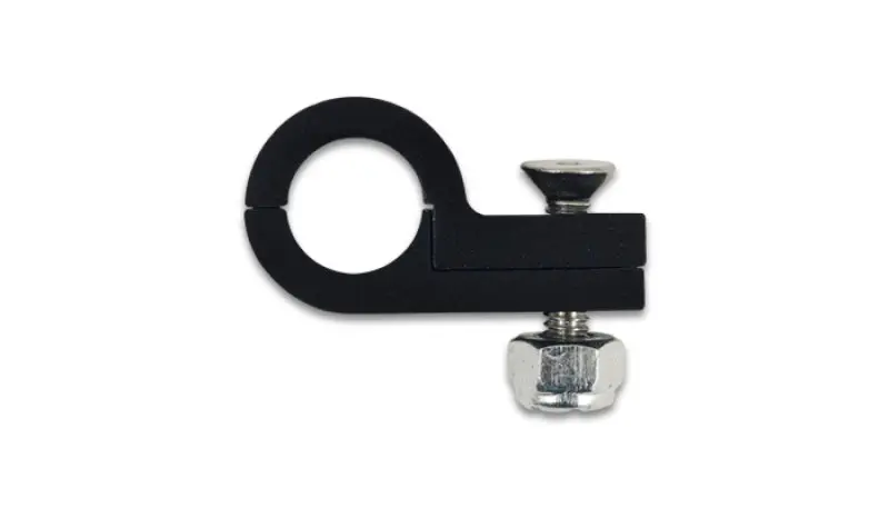 Vibrant Billet Aluminum P-Clamp 3/4In Id - Anodized Black 1