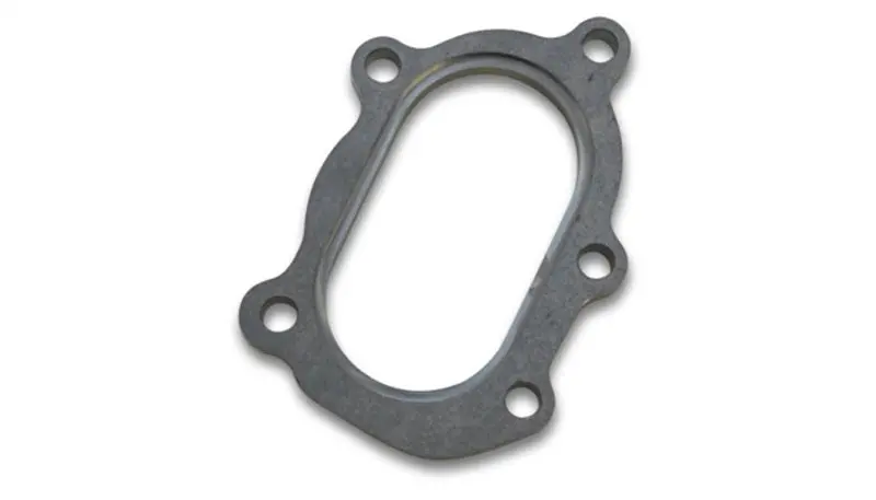 Vibrant Gt25r / Gt28r Discharge Flange With Oval Outlet (5 Bolt) T304 Ss 1/2In Thick 2
