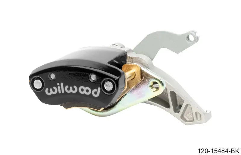 Wilwood Caliper - Mc4 Mechanical Right Hand - Black 1.19In Piston 1.10In Rotor - Black 1