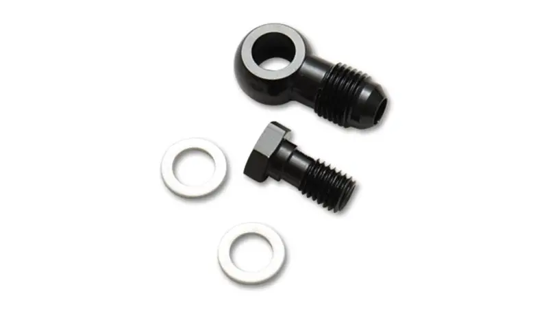 Vibrant -6An Male Banjo Fitting 10Mm X 1.5 Metric Aluminum + 2 Washers 2