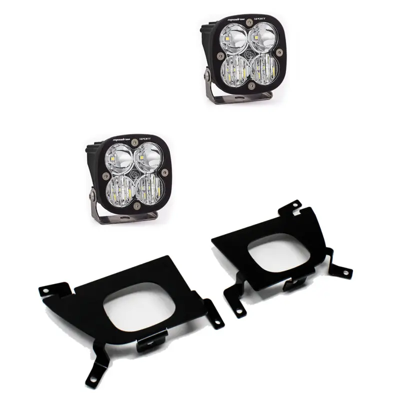 Baja Designs 2019 Silverado 1500 Sport Fog Pocket Mount Kit 1
