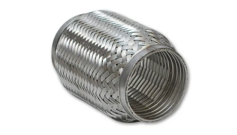 Vibrant Ss Turbo Flex Coupling With Interlock Liner 2.5In Inlet/Outlet X 4In Long 2