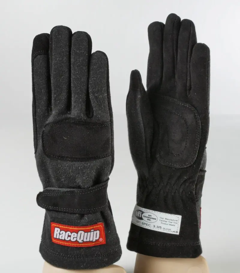 Racequip Black 2-Layer Sfi-5 Glove - Xl 1