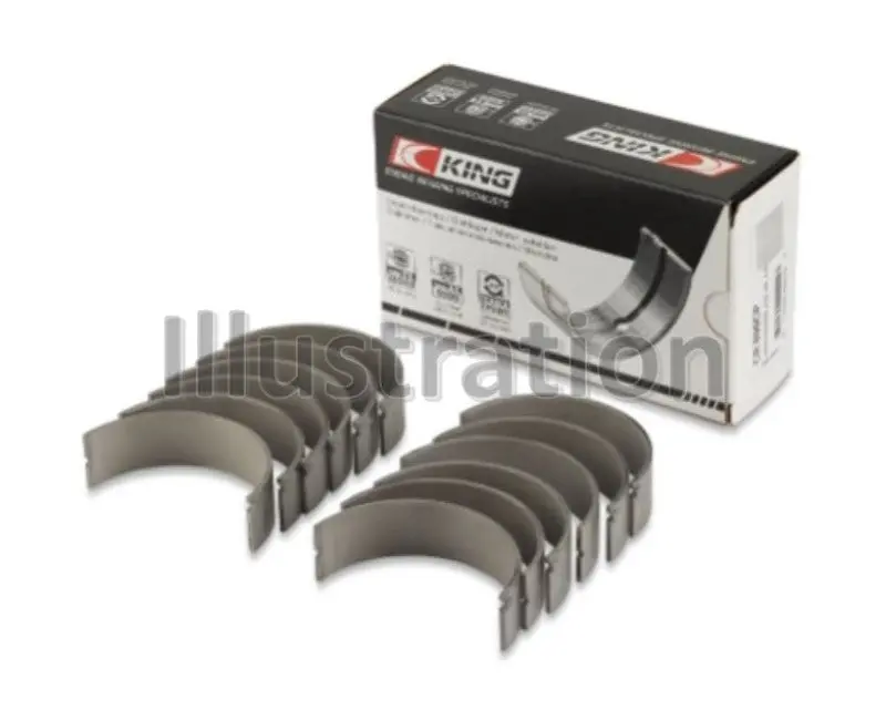 King Nissan Vq35hr / Vq37hr (Size 0.25) Connecting Rod Bearing Set 1