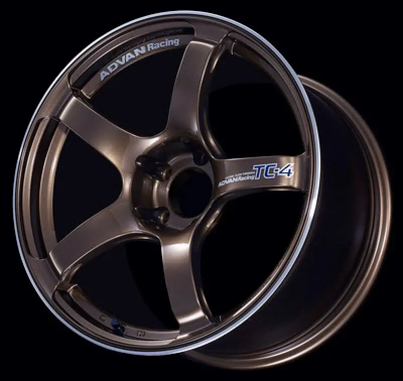 Advan Tc4 18X9.5 +45Mm 5-114.3 Umber Bronze And Ring Wheel 1
